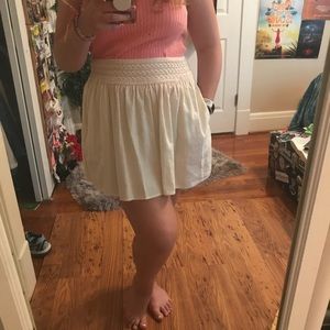 NEVER WORN J Crew White Skirt